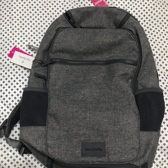 vera bradley grey backpack